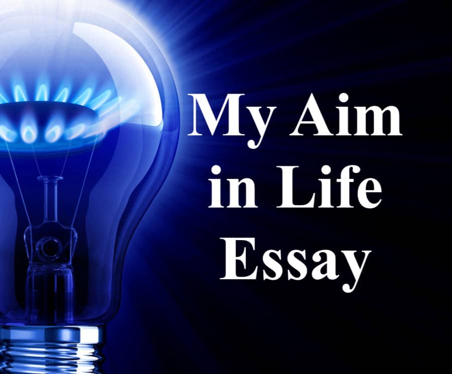 My Aim in Life Essay