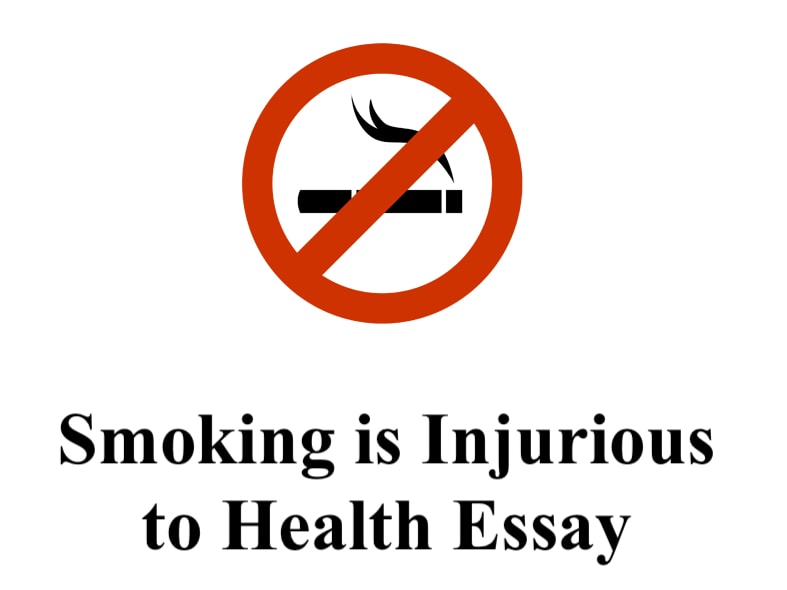 Smoking is Injurious to Health Essay