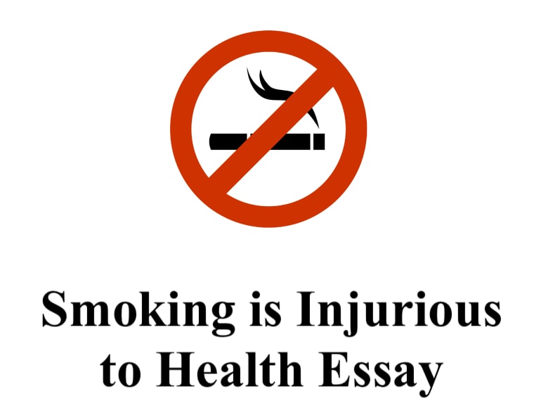 smoking is injurious to health essay 150 words